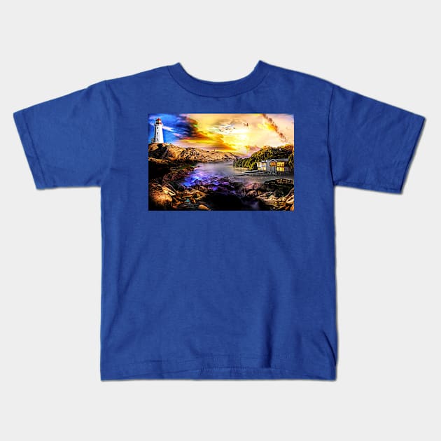 Secret Place Kids T-Shirt by jasminaseidl